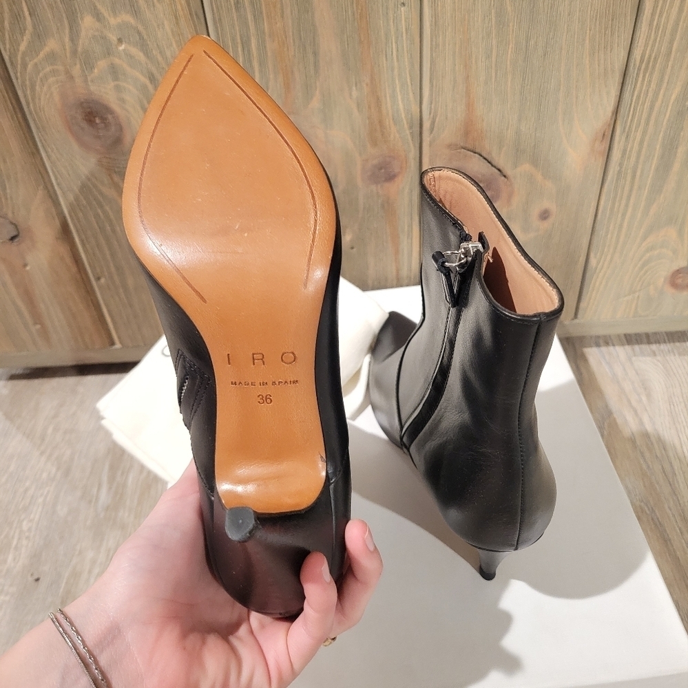 New IRO black leather boots - Picture 3 of 4